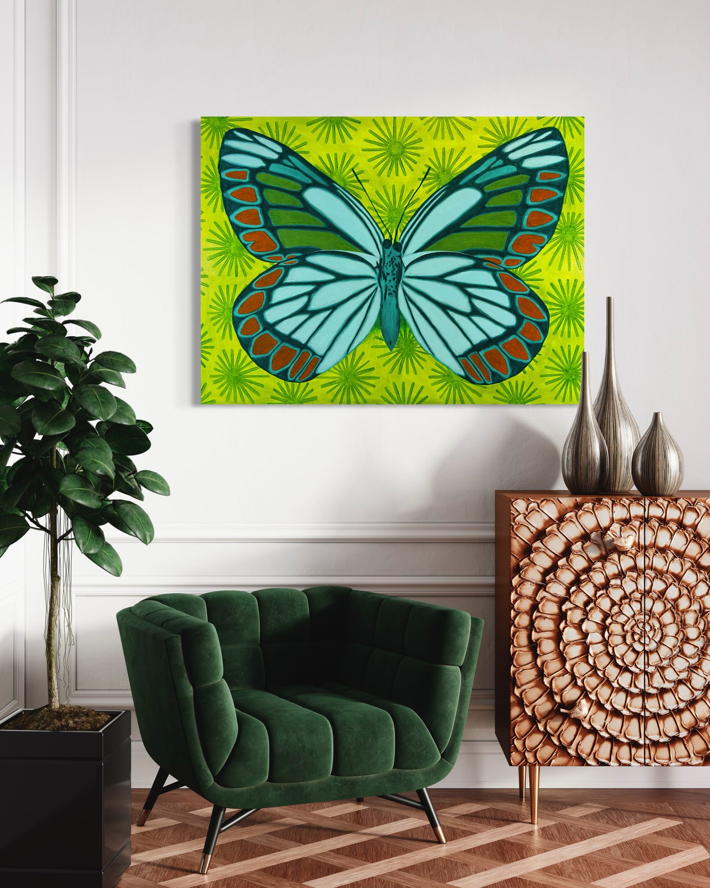 Butterfly 1, 36x48" unframed