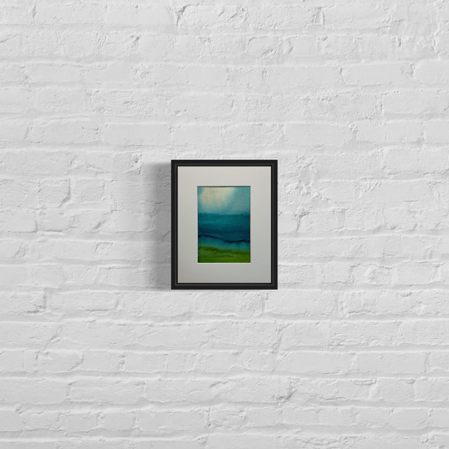 Skyworld, 8x10" mounted and matted