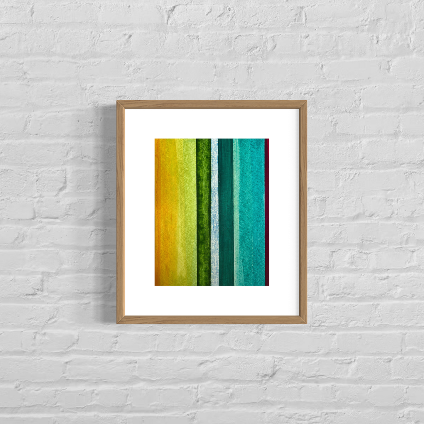 Spectral, 16x20" mounted and matted