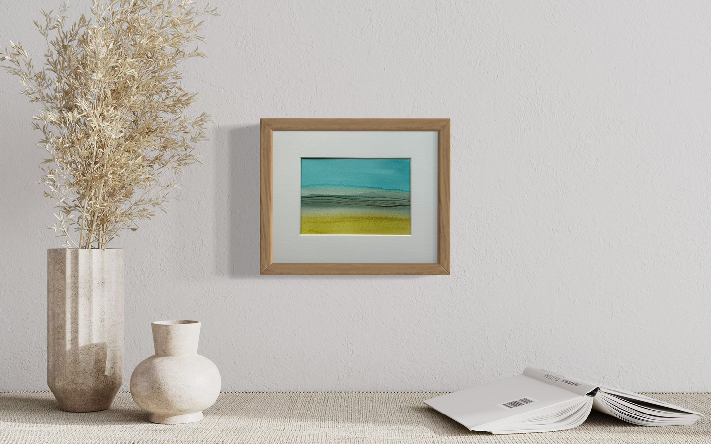 Harmonic elements, 8x10" mounted and matted