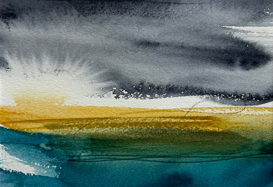 Sunbloom, 8x10" mounted and matted