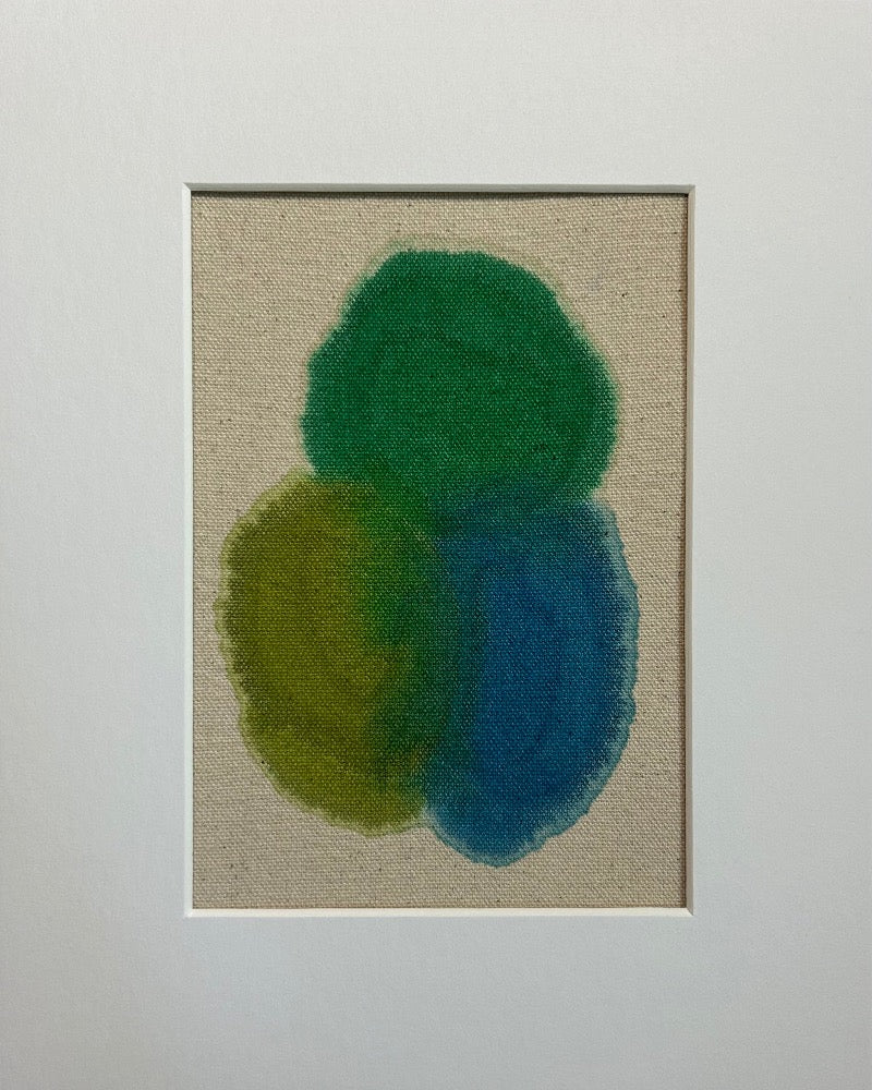 Color study, 8x10" mounted and matted