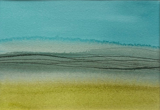 Harmonic elements, 8x10" mounted and matted